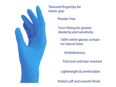 Nitrile Exam Gloves